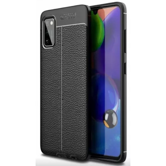 Чехол Helmet TPU Leather Wallet для Samsung Galaxy A41, Black