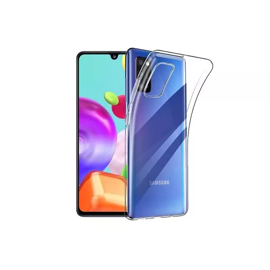 Чехол Screen Geeks TPU Light Series для Samsung Galaxy A41, Clear