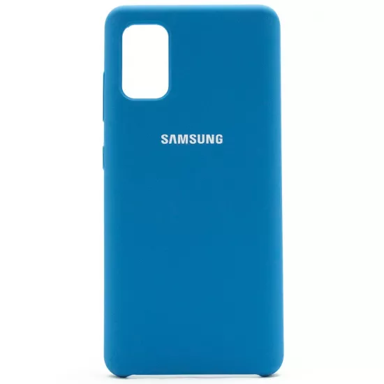 Husa Helmet TPU Liquid pentru Samsung Galaxy A41, Blue