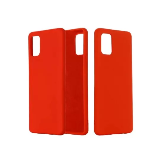 Husa Helmet TPU Liquid pentru Samsung Galaxy A41, Red