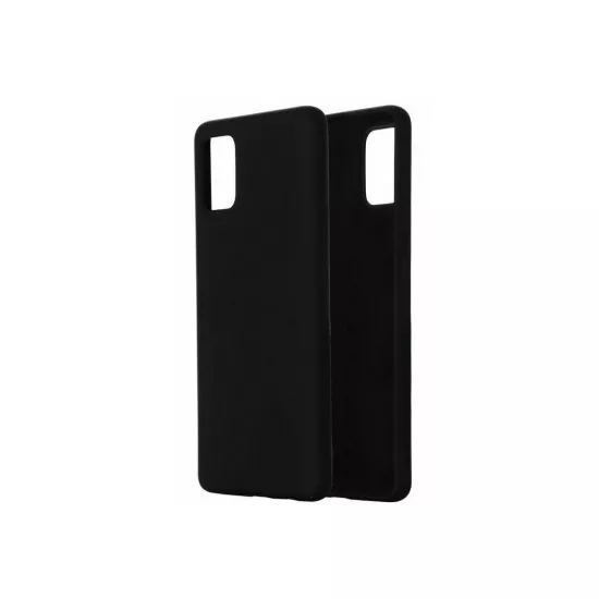Husa Screen Geeks TPU Soft Touch pentru Samsung Galaxy A41, Black