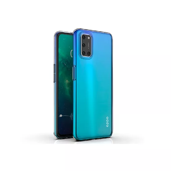 Чехол Helmet TPU Light Series для Oppo A72, Clear