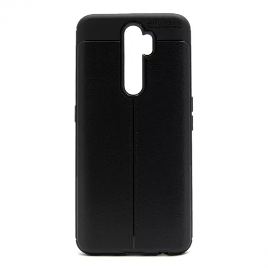 Чехол Helmet TPU Leather для Oppo A9 2020, Black