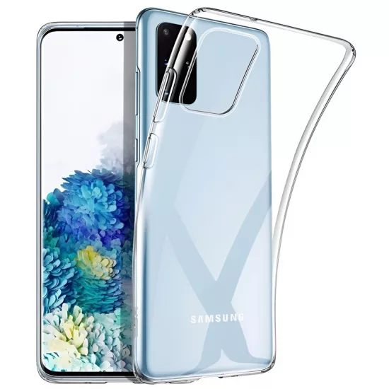 Husa Helmet TPU Light Series pentru Samsung Galaxy S20 FE, Clear