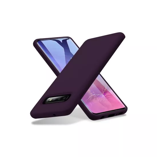 Husa Screen Geeks TPU Touch pentru Samsung Galaxy S10 Lite, Wine Red