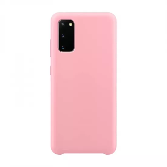 Husa Helmet TPU Liquid pentru Samsung Galaxy S20, Pink