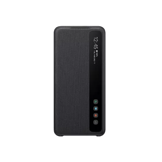Husa Samsung View Cover pentru Samsung Galaxy S20+, Black