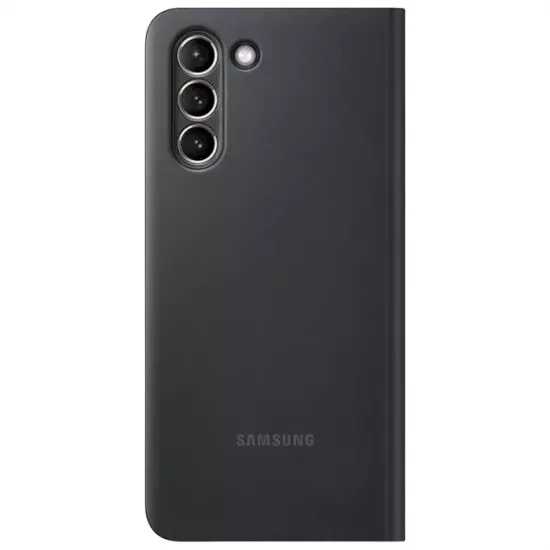 Husă tip carte Samsung View Cover pentru Samsung Galaxy S21+, Black