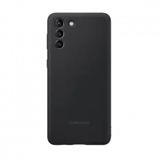 Husa Samsung Silicone Cover pentru Samsung Galaxy S21+, Black