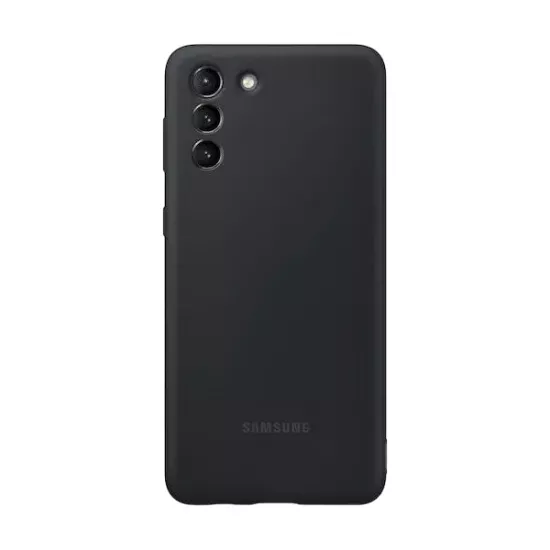 Husa Samsung Silicone Cover pentru Samsung Galaxy S21+, Black