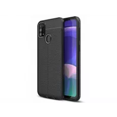 Husa Xcover TPU Eco Leather pentru Samsung Galaxy M31, Black