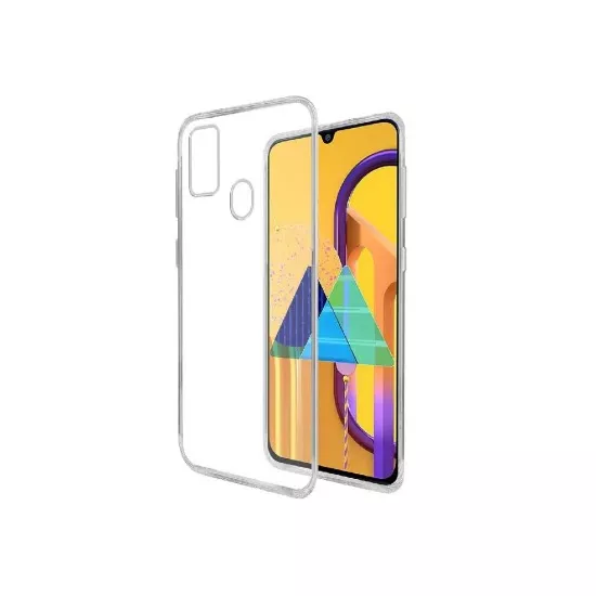 Husa Helmet TPU Light Series pentru Samsung Galaxy M31, Clear