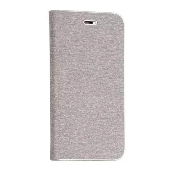 Husă tip carte Senno Flip View, Eco Leather pentru Huawei Mate 10 Lite, Grey