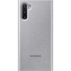 Husa Samsung LED Cover pentru Samsung Galaxy Note 10, Silver