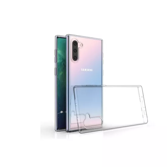 Husa Screen Geeks TPU Light Series pentru Samsung Galaxy Note 10, Clear