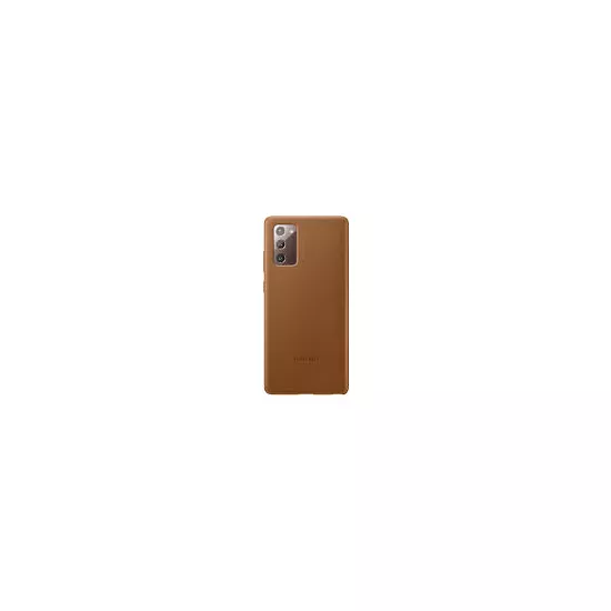 Husa Samsung View Cover pentru Samsung Galaxy Note 20, Copper Brown