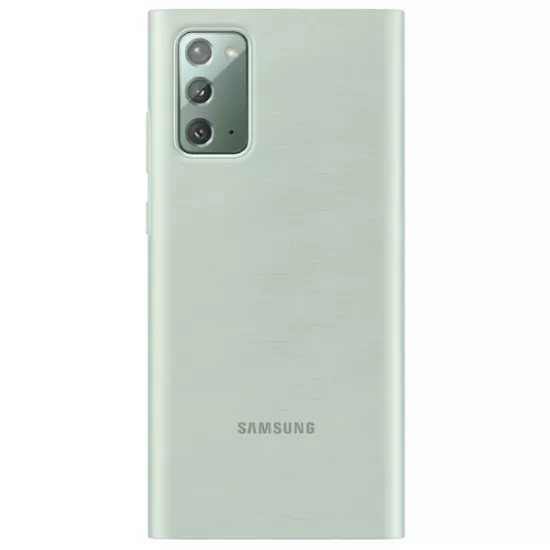 Husă tip carte Samsung View Cover pentru Samsung Galaxy Note 20, Mint