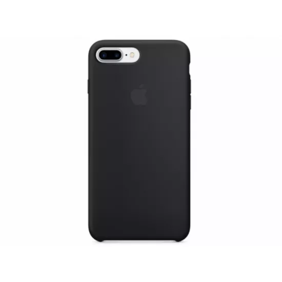 Husa Apple Silicon pentru iPhone 7+, Black