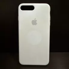 Husa Apple Silicon pentru iPhone 7+, White