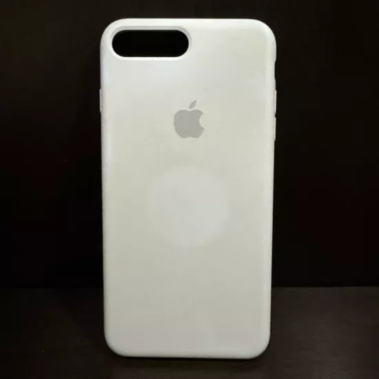 Husa Apple Silicon pentru iPhone 7+, White