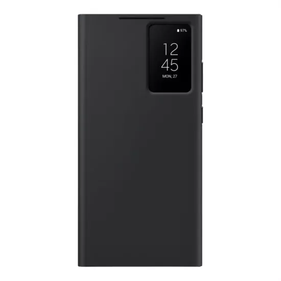 Husa Samsung View Wallet pentru Samsung Galaxy S23 Ultra, Black