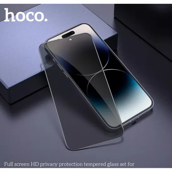 Защитное стекло Hoco Privacy для Apple iPhone 13 Pro Max/14 Pro Max