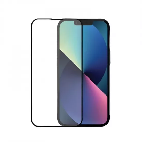 Sticlă de protecție Helmet Black 4D pentru Apple iPhone 13/13 Pro