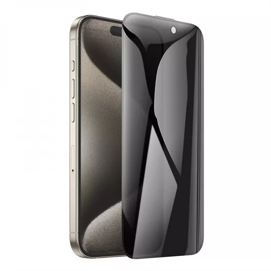 Sticlă de protecție Hoco Privacy pentru Apple iPhone 15 Pro Max