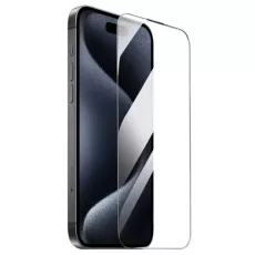 Sticlă de protecție Hoco Black 4D pentru Apple iPhone 15/16 Plus