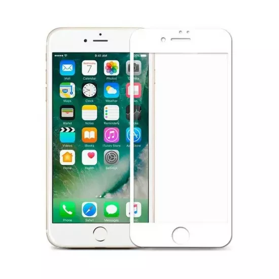 Sticlă de protecție Helmet White 4D pentru Apple iPhone 7/8