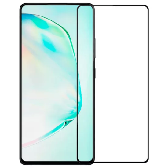 Защитное стекло Helmet Black 4D для Oppo A12