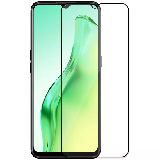 Защитное стекло Helmet Black 4D для Oppo A31