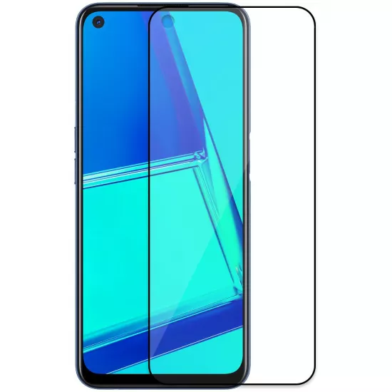 Защитное стекло Helmet Black 4D для Oppo A72