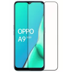 Sticlă de protecție Helmet Black 4D pentru Oppo A9 2020