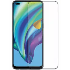 Sticlă de protecție Helmet Black 4D pentru Oppo Reno 4 Lite