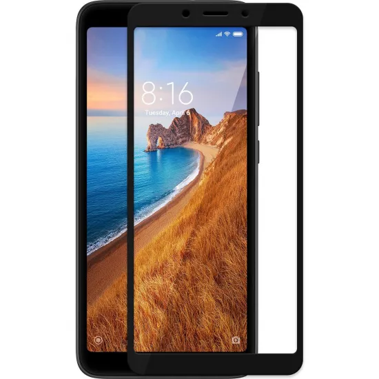 Sticlă de protecție Helmet Black 4D pentru Xiaomi Redmi 7A