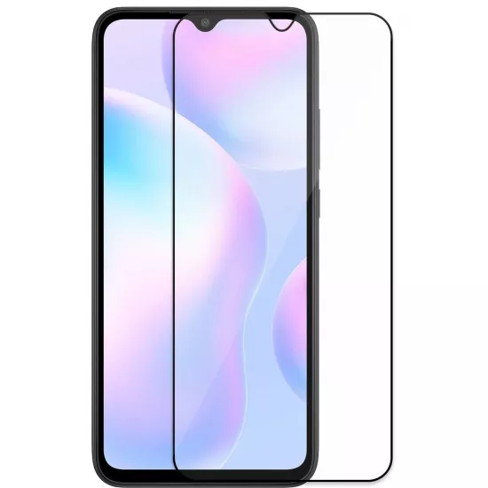 Sticlă de protecție Helmet Black 4D pentru Xiaomi Redmi 9A