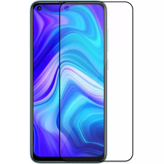 Sticlă de protecție Helmet Black 4D pentru Xiaomi Redmi Note 9