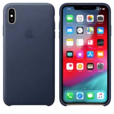 Чехол Senno Flip eco leather для iPhone X/Xs, Dark Blue