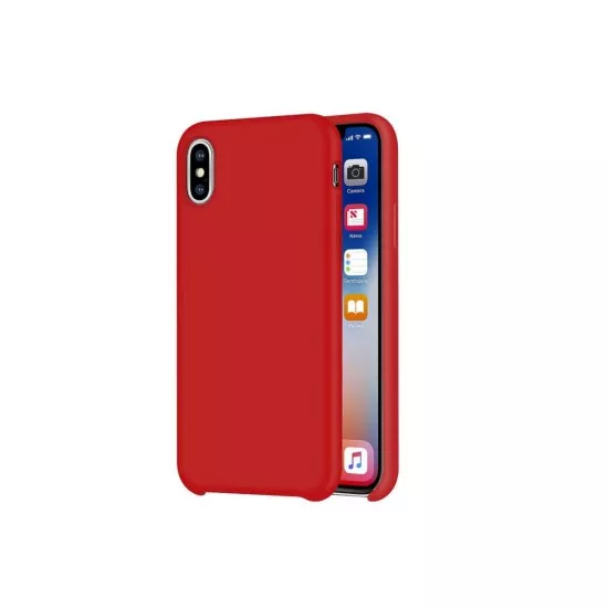 Husa Senno Flip Rubber pentru iPhone X/Xs, Red