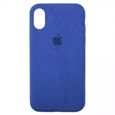 Чехол Senno PC Alcantara для iPhone X/Xs, Blue