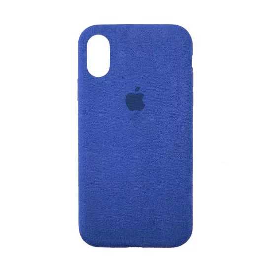 Чехол Senno PC Alcantara для iPhone X/Xs, Blue