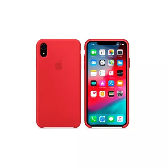 Husa Senno Flip Rubber pentru iPhone XR, Red