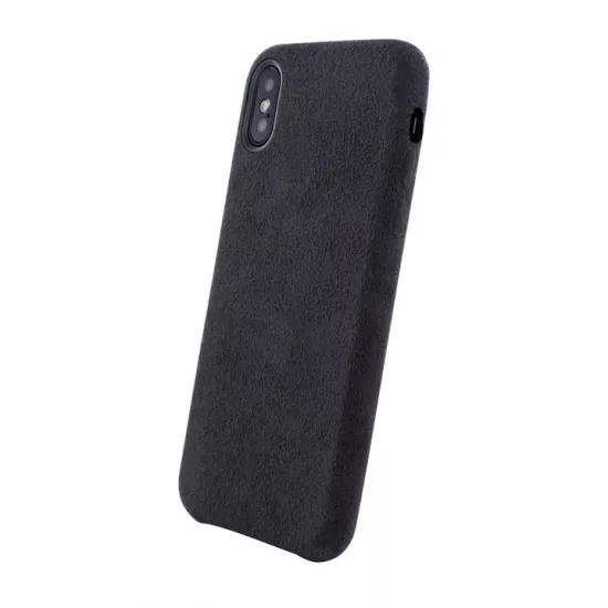 Чехол Senno PC Alcantara для iPhone XR, Black
