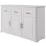 Тумба ML-Mobila Марсель 2 №15, 164x49x101 см, Белый/Дуб полярный