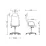 Fotoliu de birou Nowy Styl Diplomat KD HR Tilt PL 64, C-38 Gray