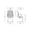 Scaun Nowy Styl Fly CF chrome, OH5/C11 Black