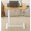 Masă laptop H3M-7040, Stejar/Alb