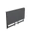 Masa de birou AMF Fold 1200, 120х60 cm pliabila, Negru/Antracit