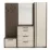 Antreu Ambianta Solaris, 200x35.4x215.6 cm, Catania/Fungo